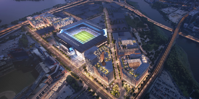 Conceptual Rendering of Willets Point Stadium
