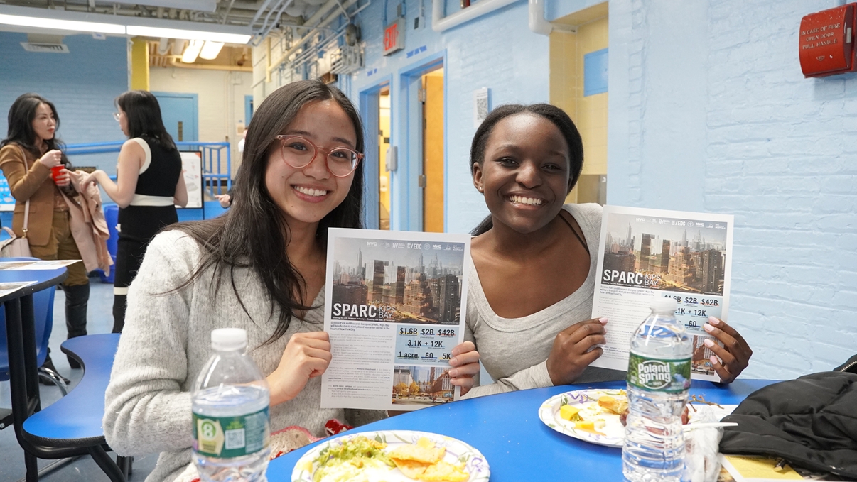 Students at the SPARC Community Engagement meeting
